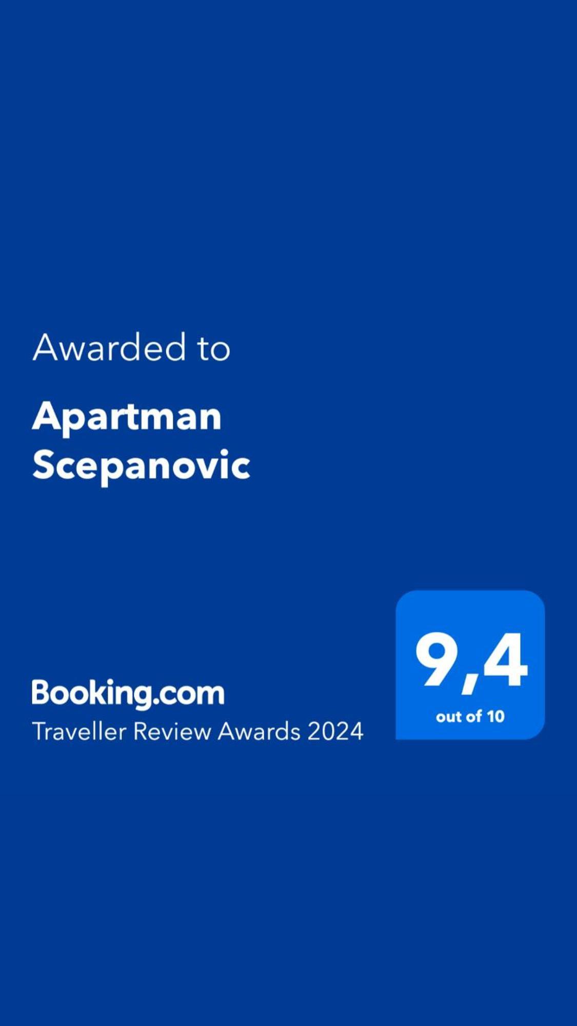 Apartman Scepanovic Nikšić Exterior foto